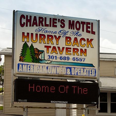 Charlie'S Motel Frostburg Екстер'єр фото